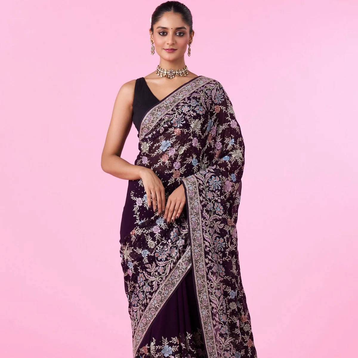 Designer Georgette Saree