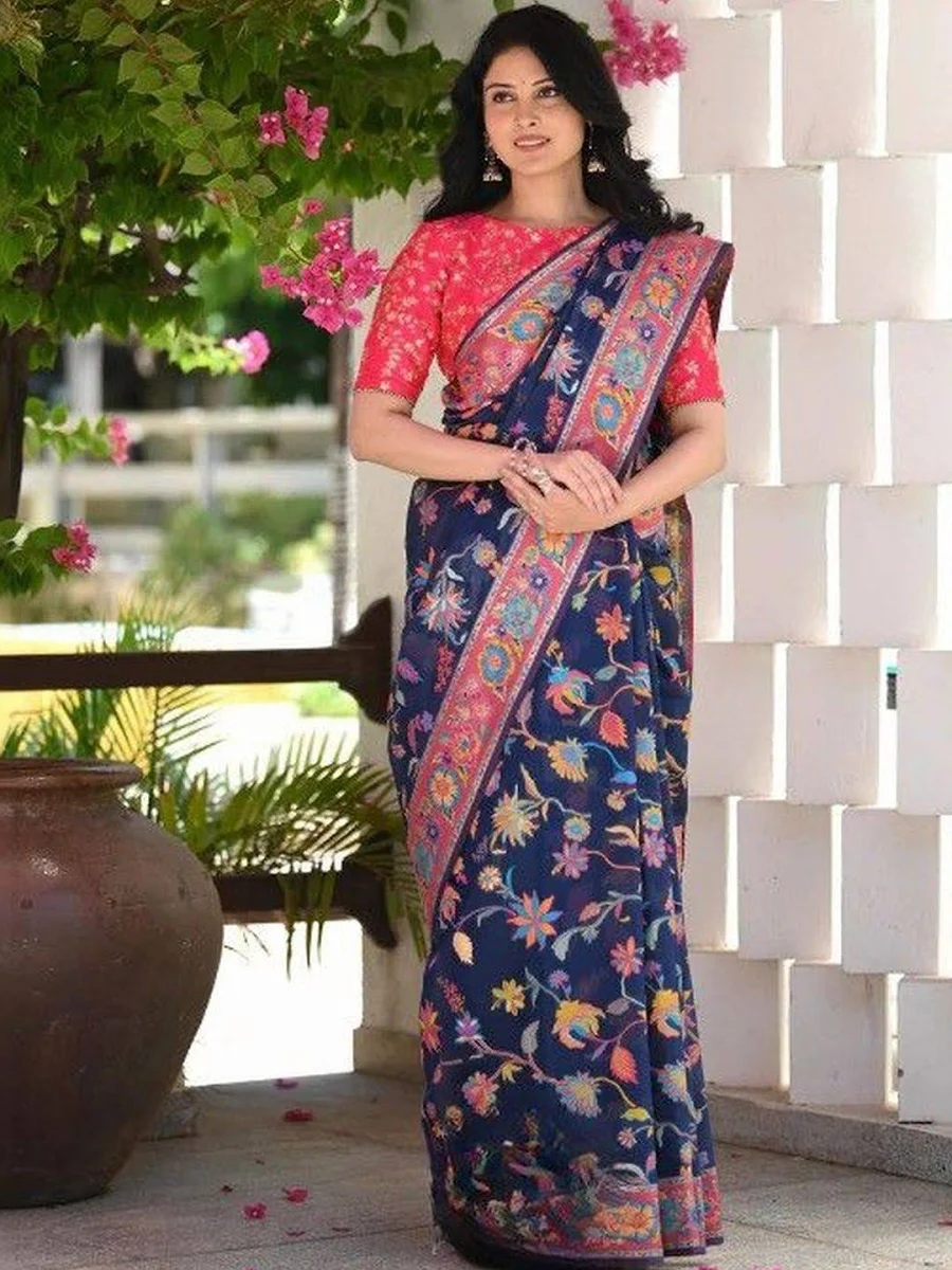Festive Printed Saree