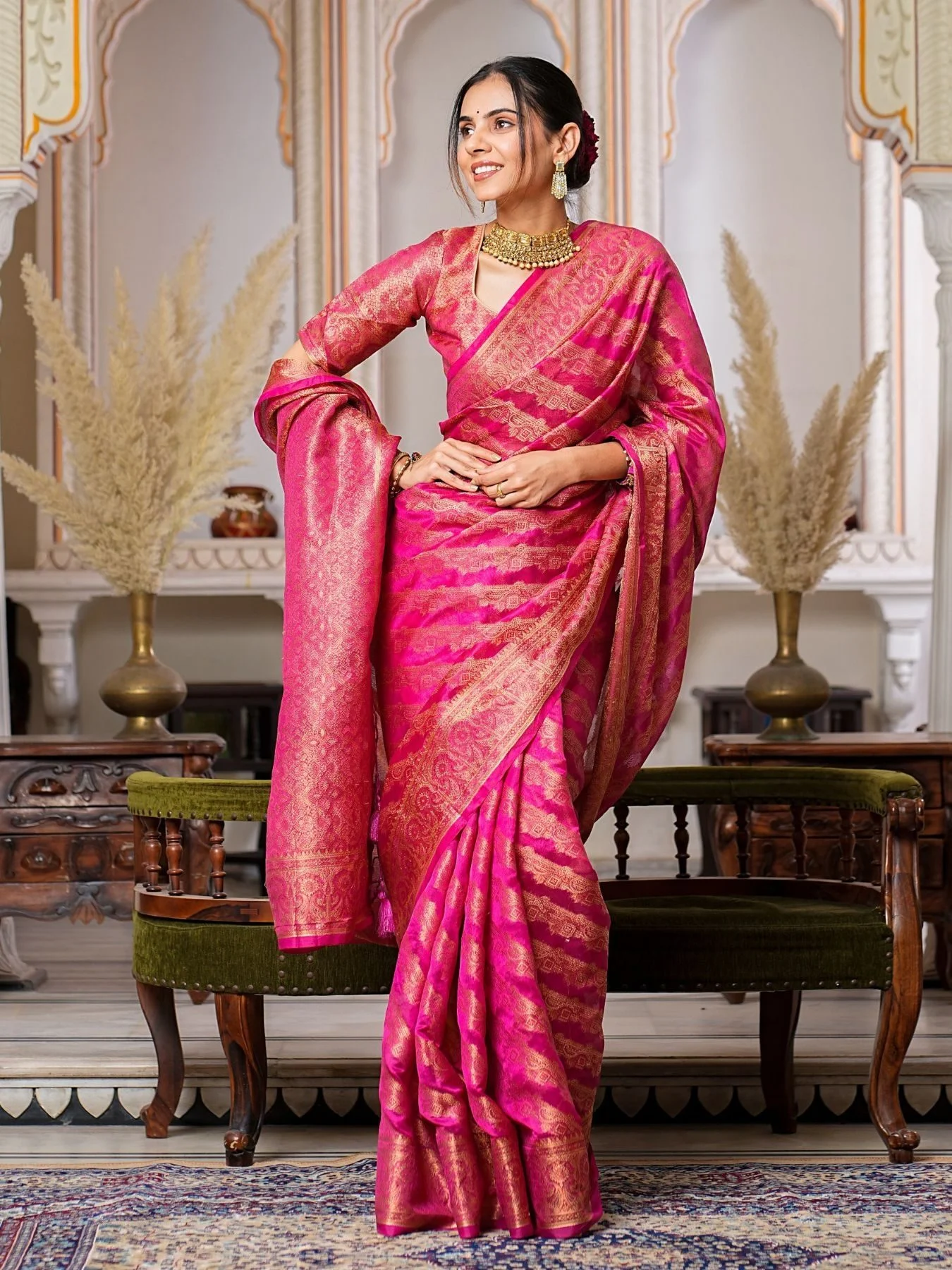 Designer Organza Saree